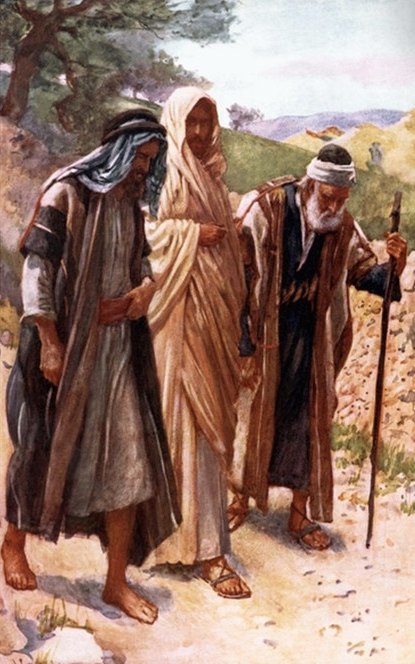 Camino de Emaús - Harold Copping