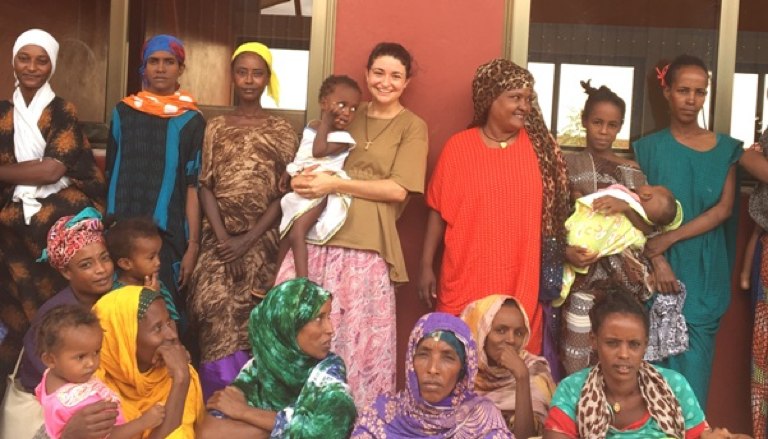 Belén Manrique, misionera laica en Etiopía