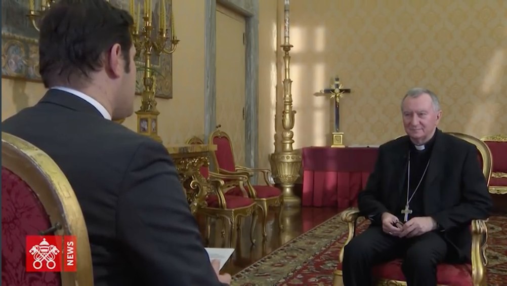 Entrevista al Card. Parolin realizada por Alessandro Gisotti de Vaticannews