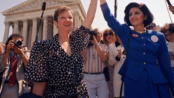 Norma McCorvey, cuyo pseudónimo fue Jane Roe que se utilizó en el conocido caso Roe v. Wade