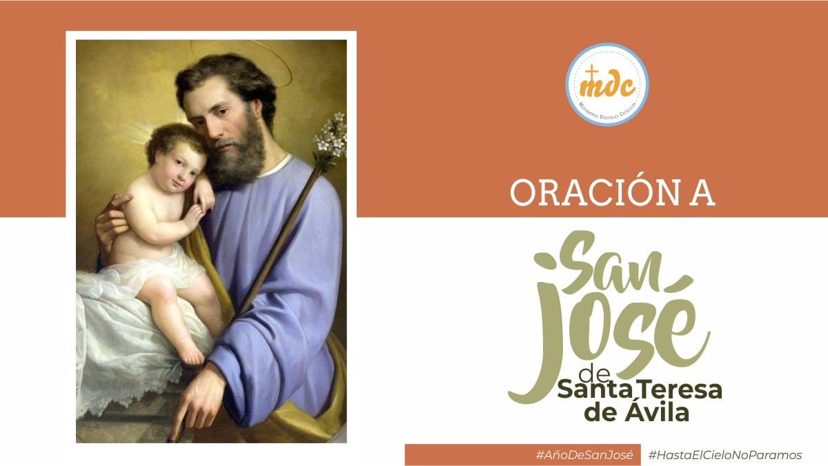 Oración a san José de Santa Teresa de Ávila Misioneros Digitales